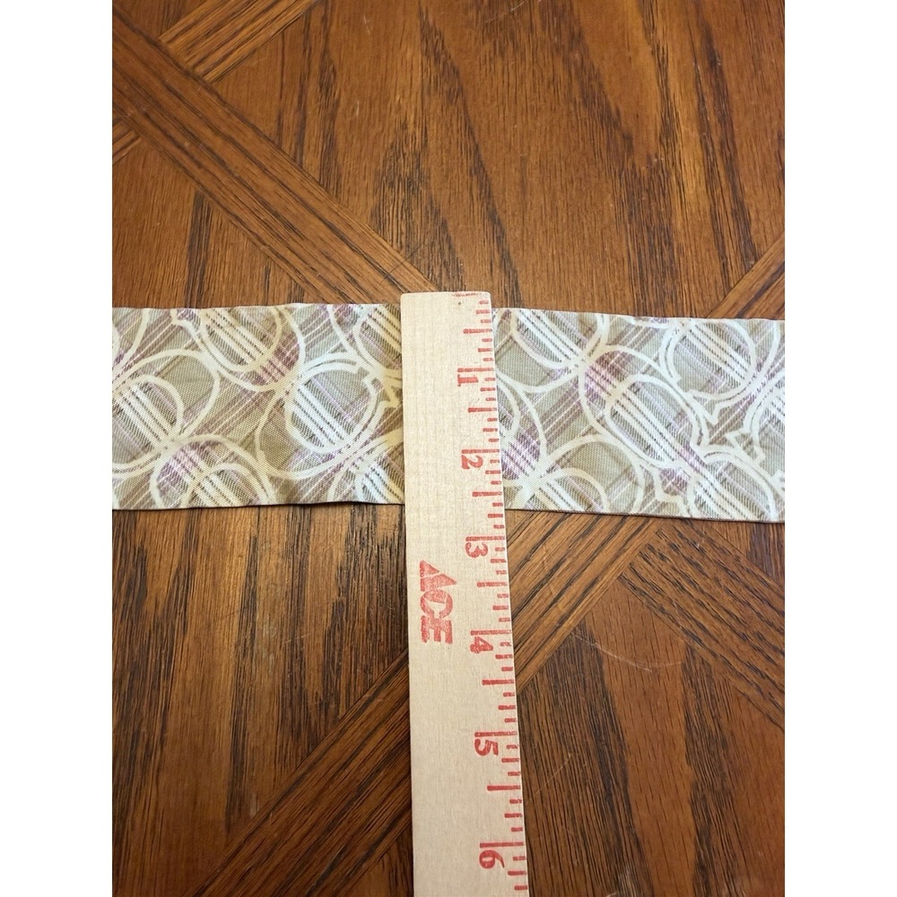 Coach Signature Reversible Silk Skinny Scarf - Picture 6 of 6